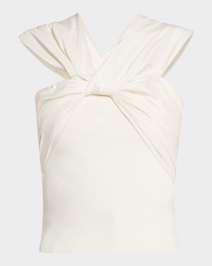 Celiana Combo Off-The-Shoulder Top