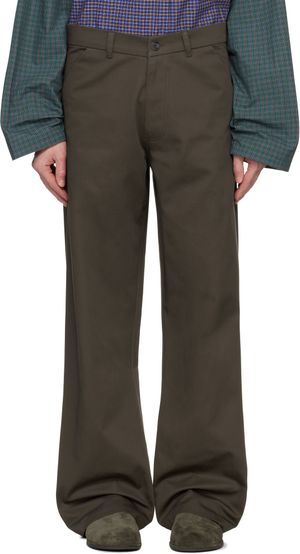 SC103 SSENSE Exclusive Brown Fossil Trousers