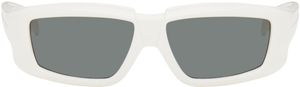 Rick Owens White Rick Sunglasses