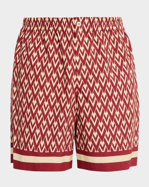 Men's Cotton Poplin Toute La V Bermuda Shorts