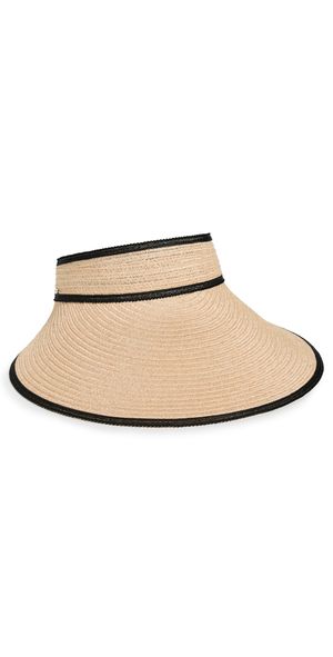 Eugenia Kim Trixie Visor Camel/Black One Size