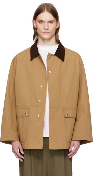 The Row Tan Frank Jacket