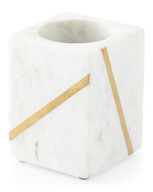 Marble Brass Tumbler