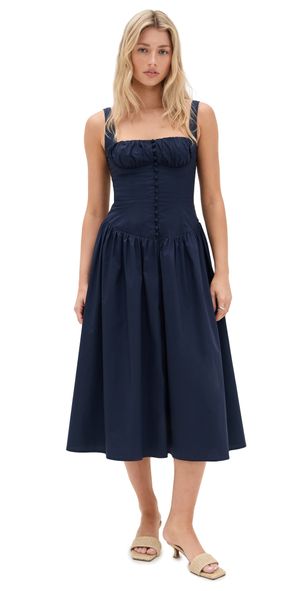 Cult Gaia Emmett Dress Deep Lake 12