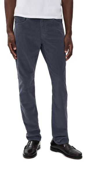 AG Everett Slim Straight Stretch Corduroy Pants After Dusk 40