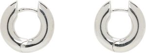 Sophie Buhai Silver Bagel Hoop Earrings