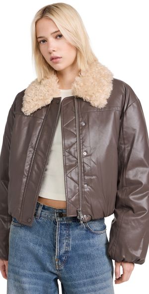 STAND STUDIO Fran Jacket Mole Brown 44