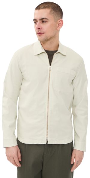 Officine Generale Malo Twill Overshirt Moon XL