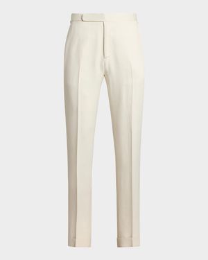 Men's NM X RL Gregory Handmade Silk Trousers