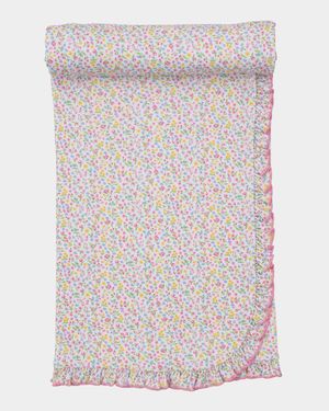 Girl's Garden Trellis Blanket