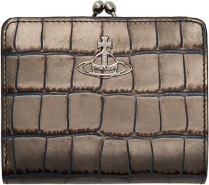Vivienne Westwood Brown Frame Pocket Wallet