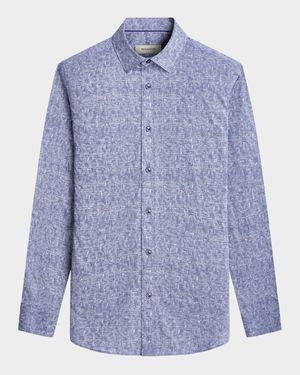 Men's Julian Woven Floral Sport Shirt