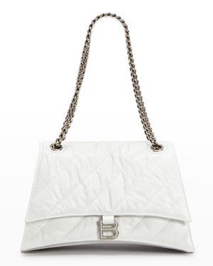 Crush Medium Quilted Chain Bag
