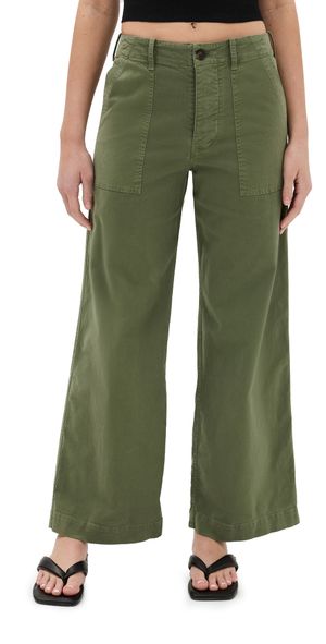 Nili Lotan Leon Boy Twill Pants Camo 8