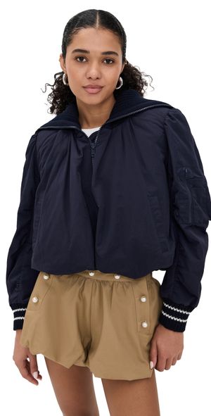 Sea Mirian Windbreaker Jacket Navy XL