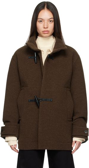 LEMAIRE Blouson décontracté brun