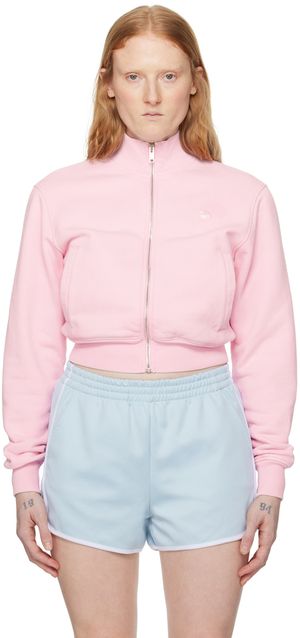 AMBUSH Pink Cropped Sweatshirt
