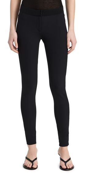 Veronica Beard Black Scuba Leggings Black 22