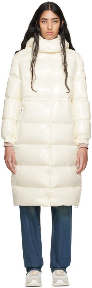 Moncler Off-White Cavettaz Down Coat