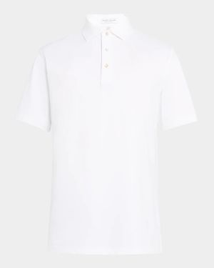 Men's Performance Stretch Jersey Polo Shirt