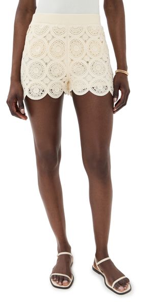 LE BOP Crochet Shorts Black S