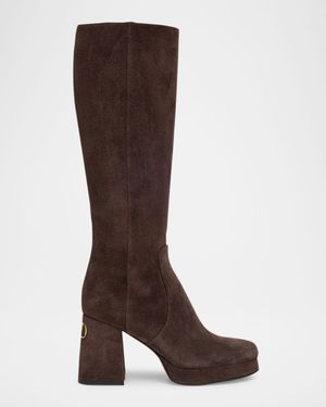 Fawcette Suede Knee Boots