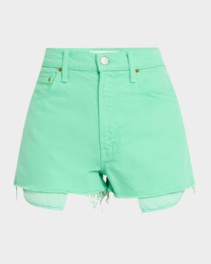 SNACKS! The Fun Dip Micro Cut Denim Shorts