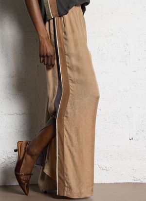 Mes Demoiselles - Pantalon large - Taille 42 - Beige