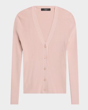 Gabriel Button-Down Rib Knit Cardigan