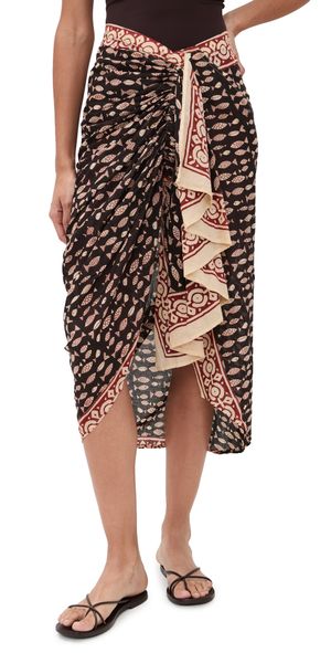 Guadalupe Design Greta Pareo Skirt Multi XL