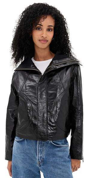 ba & sh Bernie Leather Jacket Ebene 0