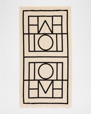 Monogram Jacquard Beach Towel