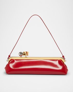 La Pochette Salon Leather Shoulder Bag
