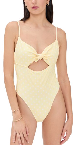 LoveShackFancy Harley One Piece Marigold S