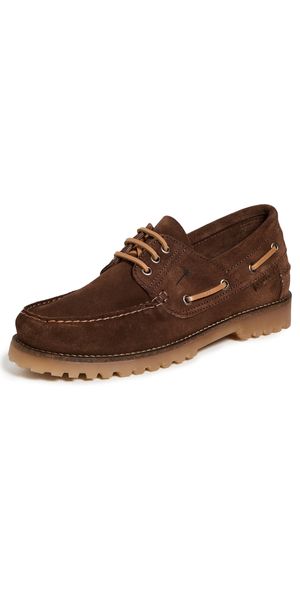 Manebi Tank Boat Shoes Cocoa 44