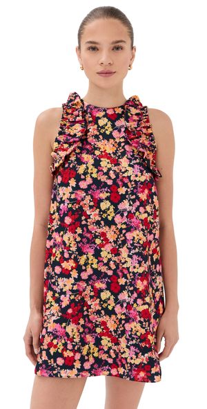 Kika Vargas Keira Dress Navy 2