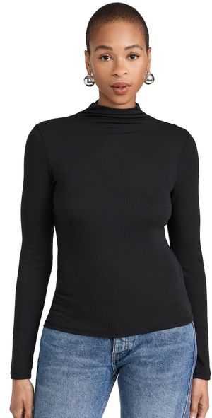 Z Supply Lira Top Black L