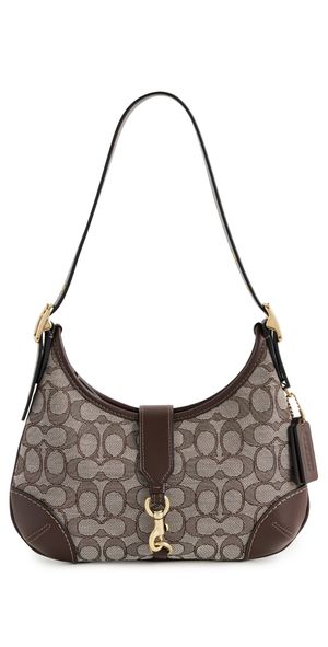 Coach The Originals Signature Jacquard Hobo Oak Maple One Size