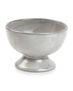 Wilson Cement Glaze Small Footed Serving Bowls, Set of 2