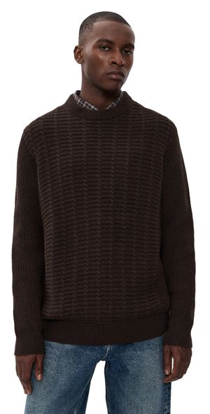 Barbour Barbour Cleveland Crew Neck Sweater Dark Oak M