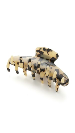 Alexandre de Paris Large Jaw Clip Tokyo Tortoise One Size