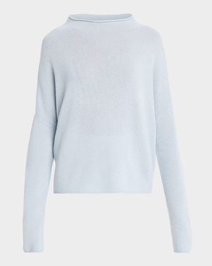 Sandy Cashmere Roll-Neck Oversized Sweater