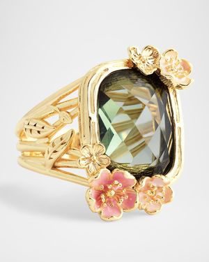 Wildflowers Stone Statement Ring
