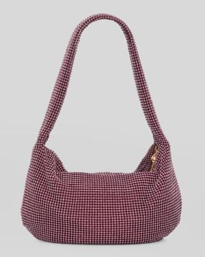 Farrah Crystal Hobo Shoulder Bag