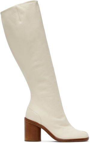 Maison Margiela White Tabi Boots