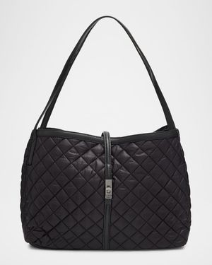 Astor East-West Quilted Tote Bag