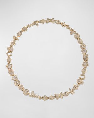 14k Diamond 15th Anniversary Necklace