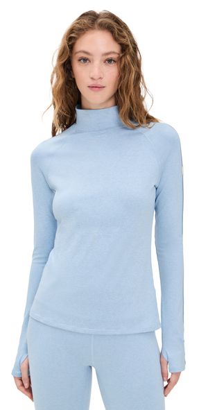 Varley Always Warm Mock Neck Baselayer Glacier Marl XL