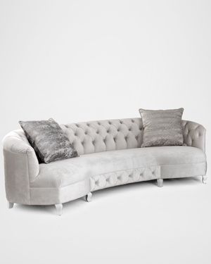 Monroe Tufted Sofa 114"