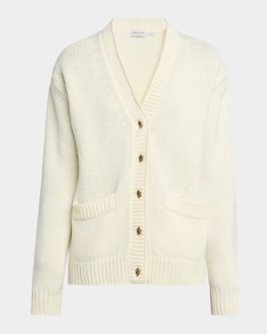 Wool-Cashmere Cardigan